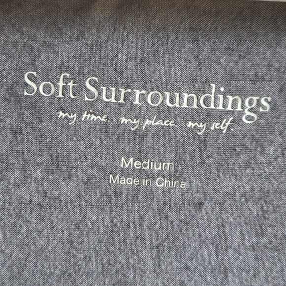 Soft Surroundings Silk Araceli Embroidered Sequin Sleeveless Tunic Top - Picture 7 of 11